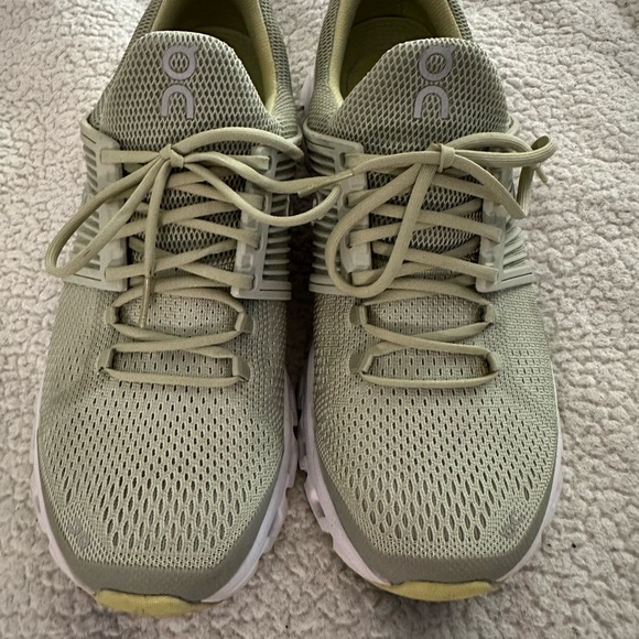 On Running Olive Athletic Shoes - Picture 1 of 4